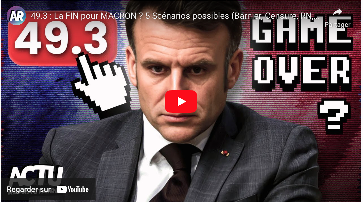 49.3 : La FIN pour MACRON ?