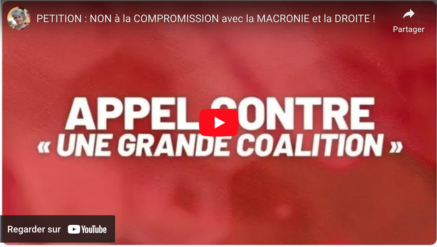 Pétition : non à la compromission avec la macronie et la droite !