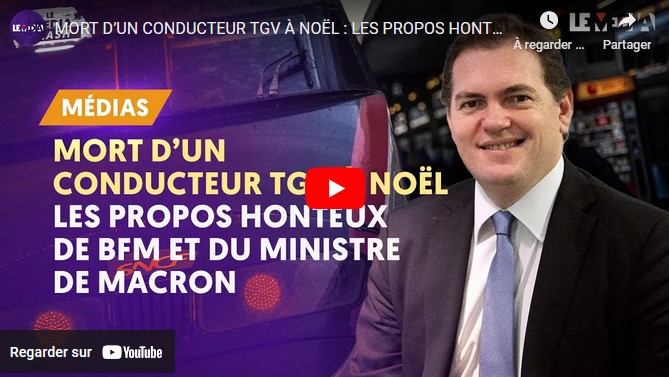 Mort d’un conducteur TGV à Noël