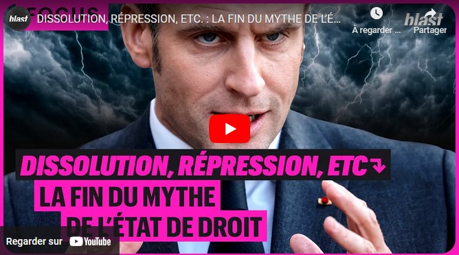 Dissolution, répression, etc..
