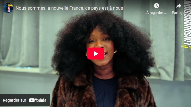 Nous sommes la nouvelle France, ce pays est à nous