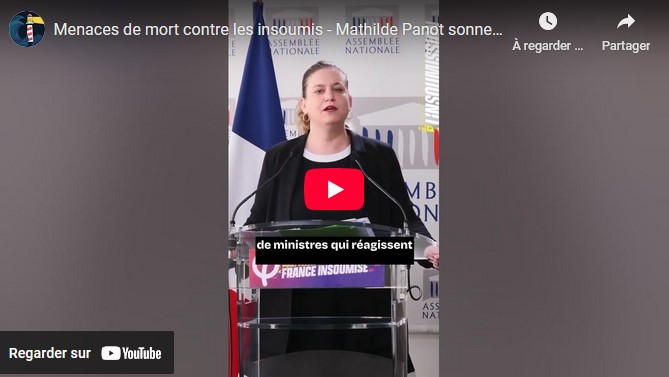 Menaces de mort contre les insoumis
