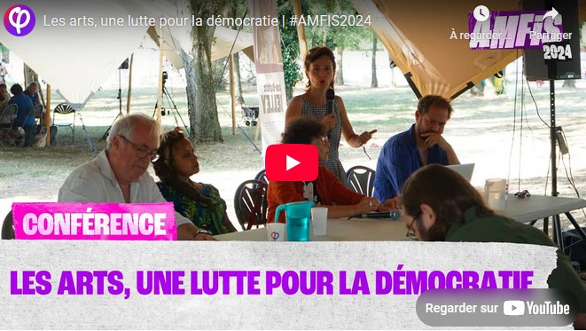Les arts, une lutte pour la démocratie