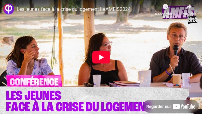 Les jeunes face à la crise du logement