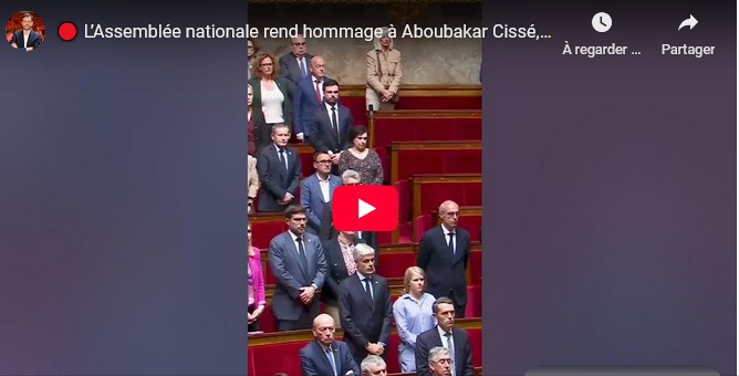 🔴 L’Assemblée nationale rend hommage à Aboubakar Cissé.