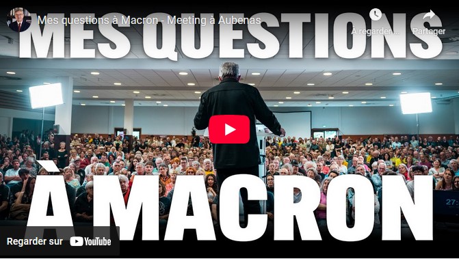 Mes questions à Macron