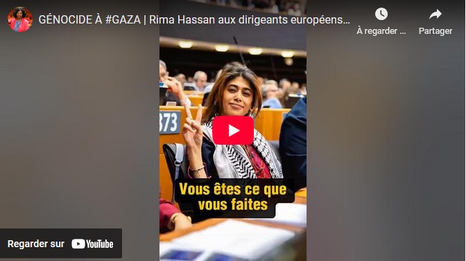 Rima Hassan. Vous êtes ce que vous faites