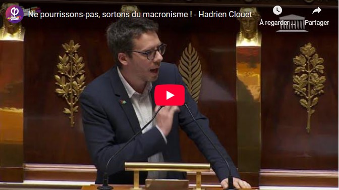 Ne pourrissons-pas, sortons du macronisme ! – Hadrien Clouet