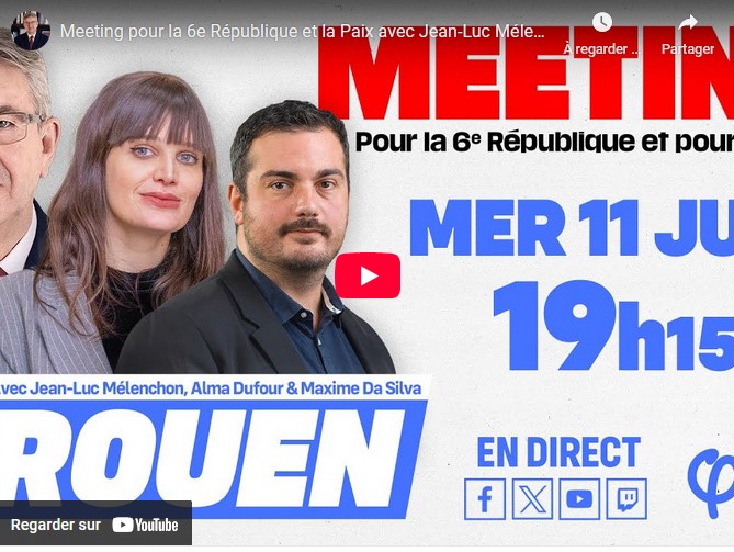 Meeting pour la 6e République et la Paix