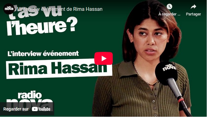 L’interview événement de Rima Hassan