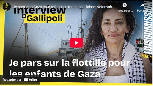Je pars vers Gaza pour refuser ce monde qui laisse Netanyahu commettre un génocide en toute impunité