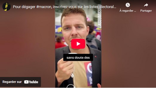 Inscrivez vous sur les listes électorales