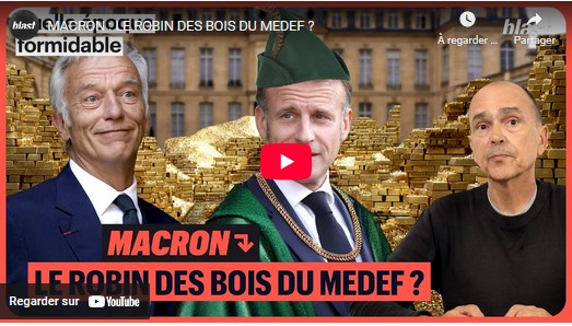 Macron : le robin des bois du Medef ?