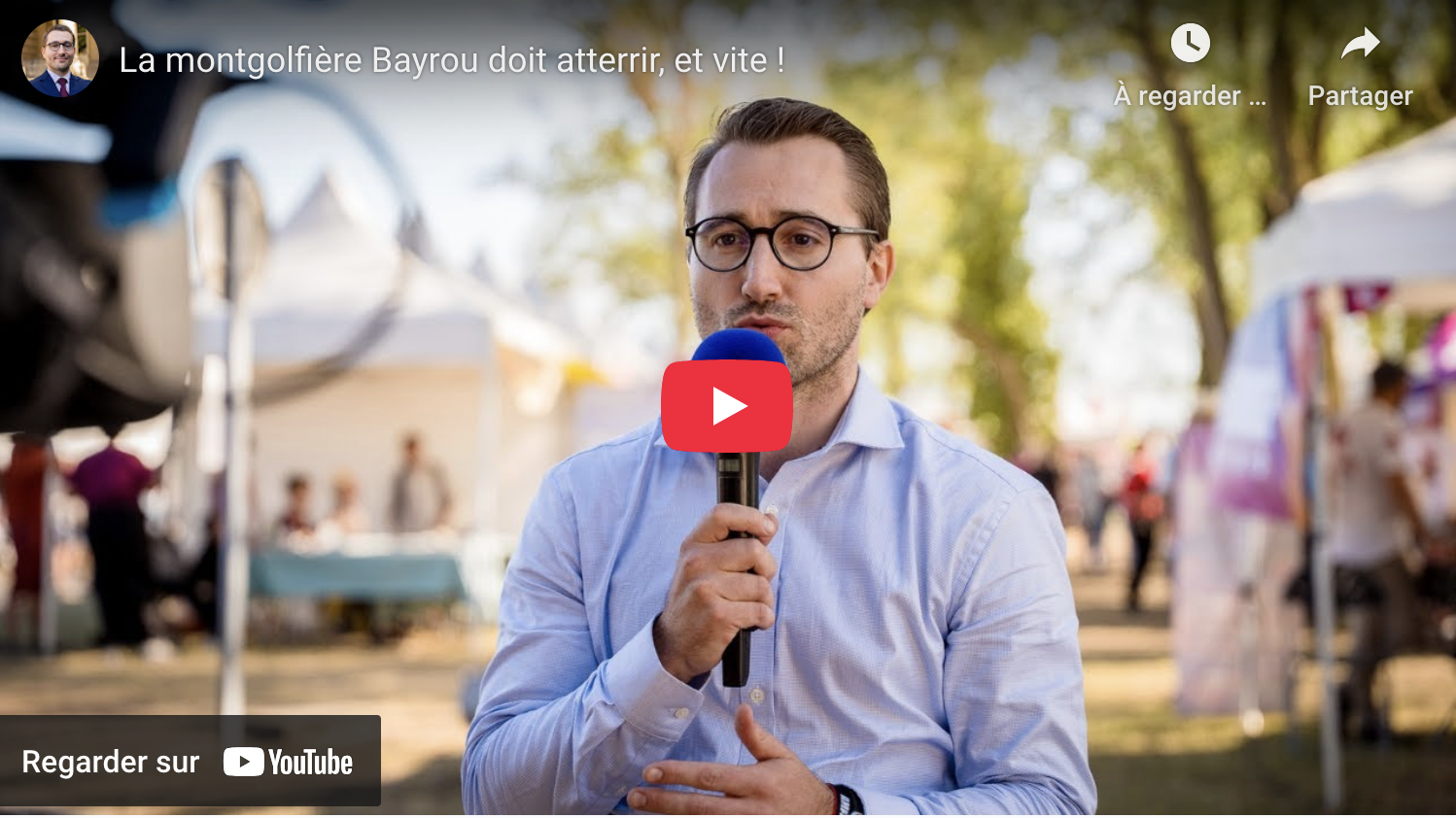 La montgolfière Bayrou doit atterrir, et vite !