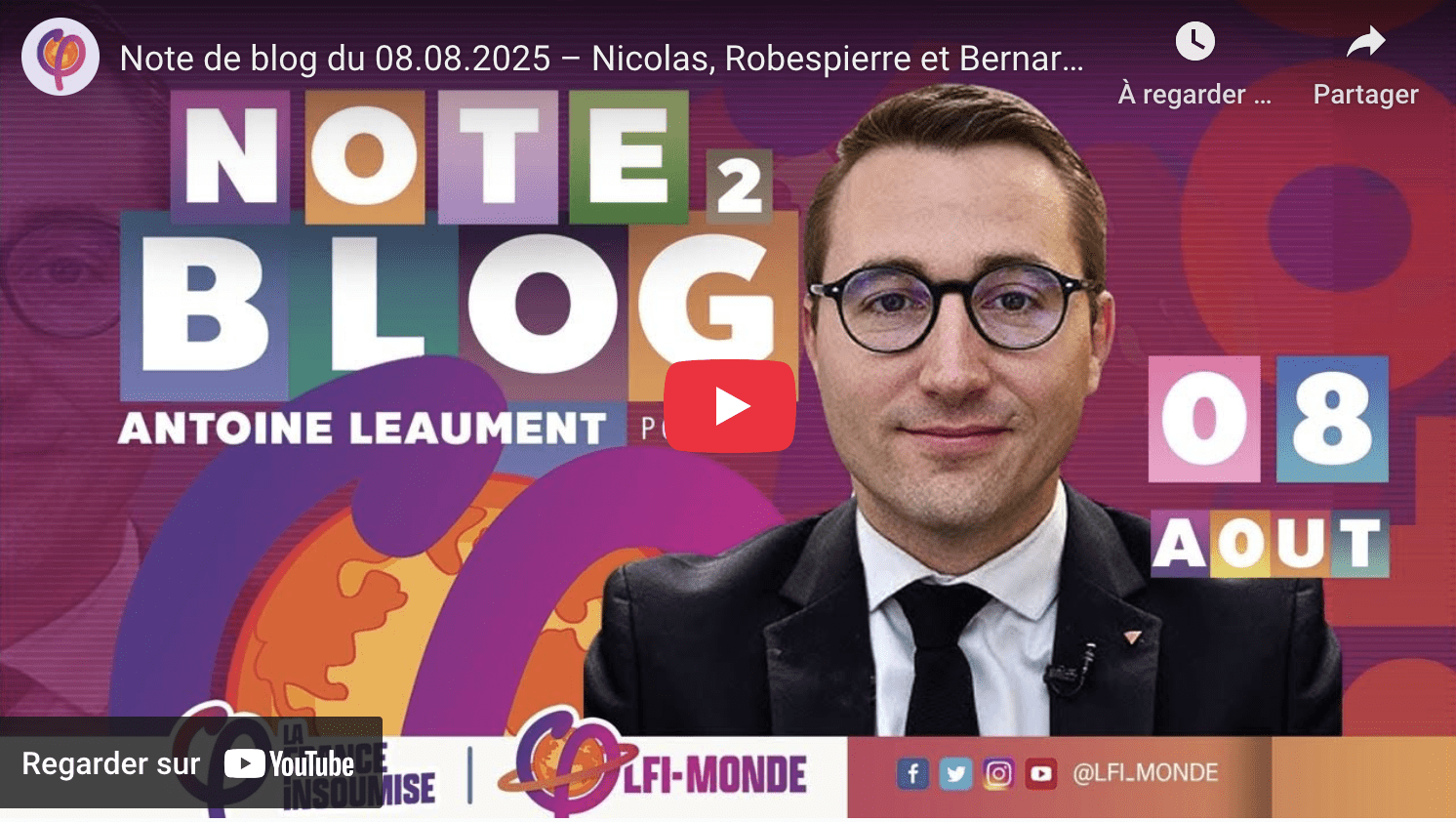 Note de blog du 08.08.2025