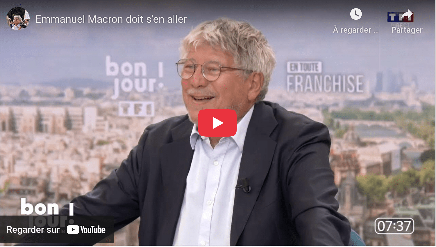 Macron doit s’en aller