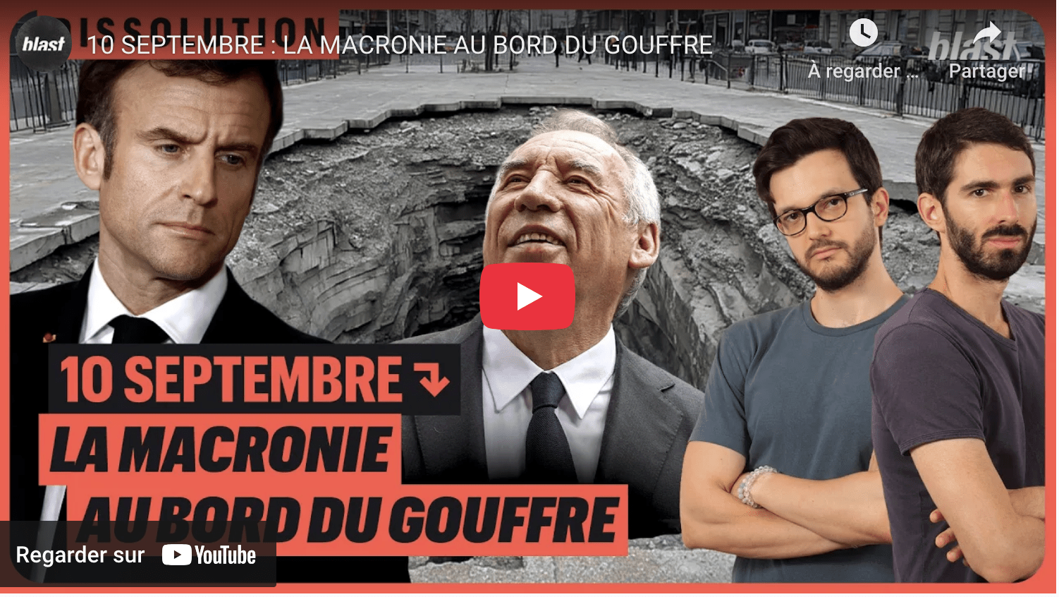 10 septembre : la macronie au bord du gouffre